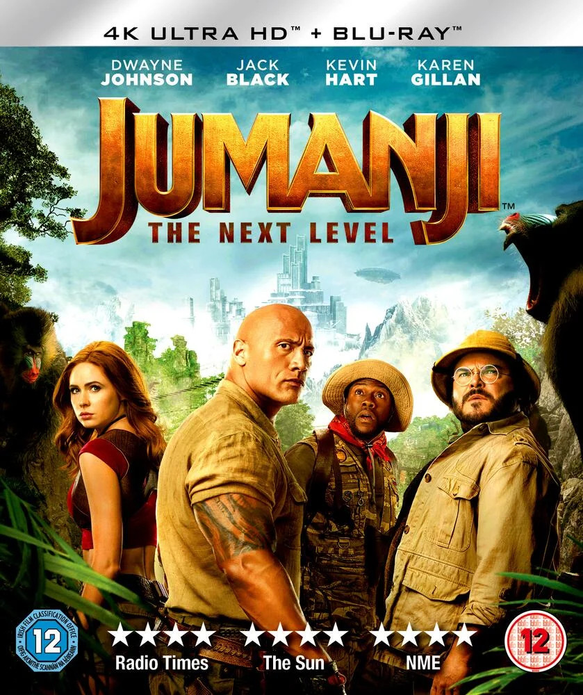 Jumanji - The Next Level 4K Ultra HD + Blu-Ray