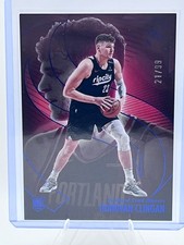 Donovan Clingan 2024 Panini Silhouette #74 Blue /99