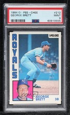 1984 O-Pee-Chee George Brett #212 PSA 9 MINT HOF 11rv