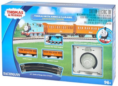 Bachmann N Scale ~ Complete Train Stater Set ~ Thomas With Annie