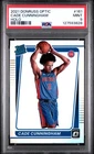 3828 Cade Cunningham 2021 Panini Donruss Optic #161 Holo Prizm Rated RC PSA 9