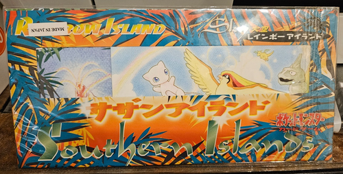 Sealed MINT Pokemon Southern Islands Rainbow Island Sky Postcard - Mew, Charizard