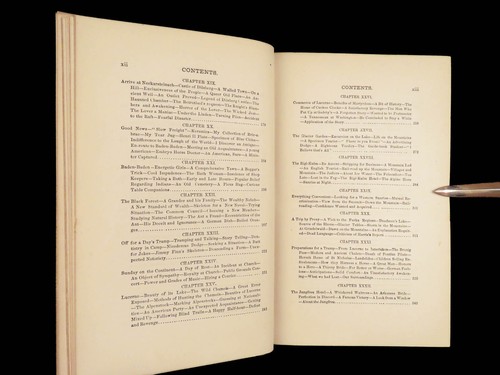 A Tramp Abroad | Twain, 1880 – First Edition | Illustrated Travel Literature - Picture 16 of 24
