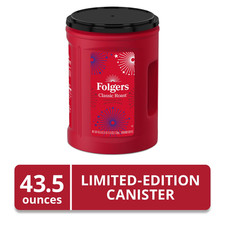 Folgers Classic Medium Roast Ground Coffee, 43.5 oz. 8.42 per pound