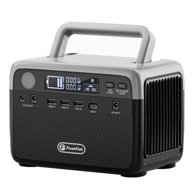 Flashfish BP030B Portable Charger Solar Power Bank LiFePO4 300W 230.4Wh for Camp