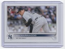 -2022 Topps Update Ron Marinaccio Rookie New York Yankees #US165
