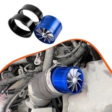 Turbine Air Intake Fuel Gas Saver Single Fan System Turbo 2.5-3.0 Blue