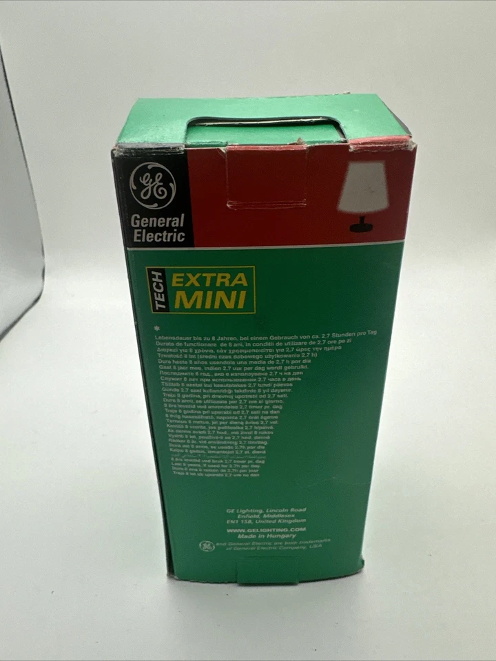 GE General Electric E27 ES 11W Energy Saving Lightbulb Screw - Image 3 of 4