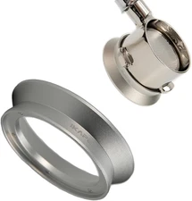 IKAPE 58mm Espresso Dosing Funnel, Magnetic Dosing Funnel Aluminum Coffee Dosin