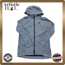 Nike Men's Tech Fleece Full Zip Hoodie Grey Size S