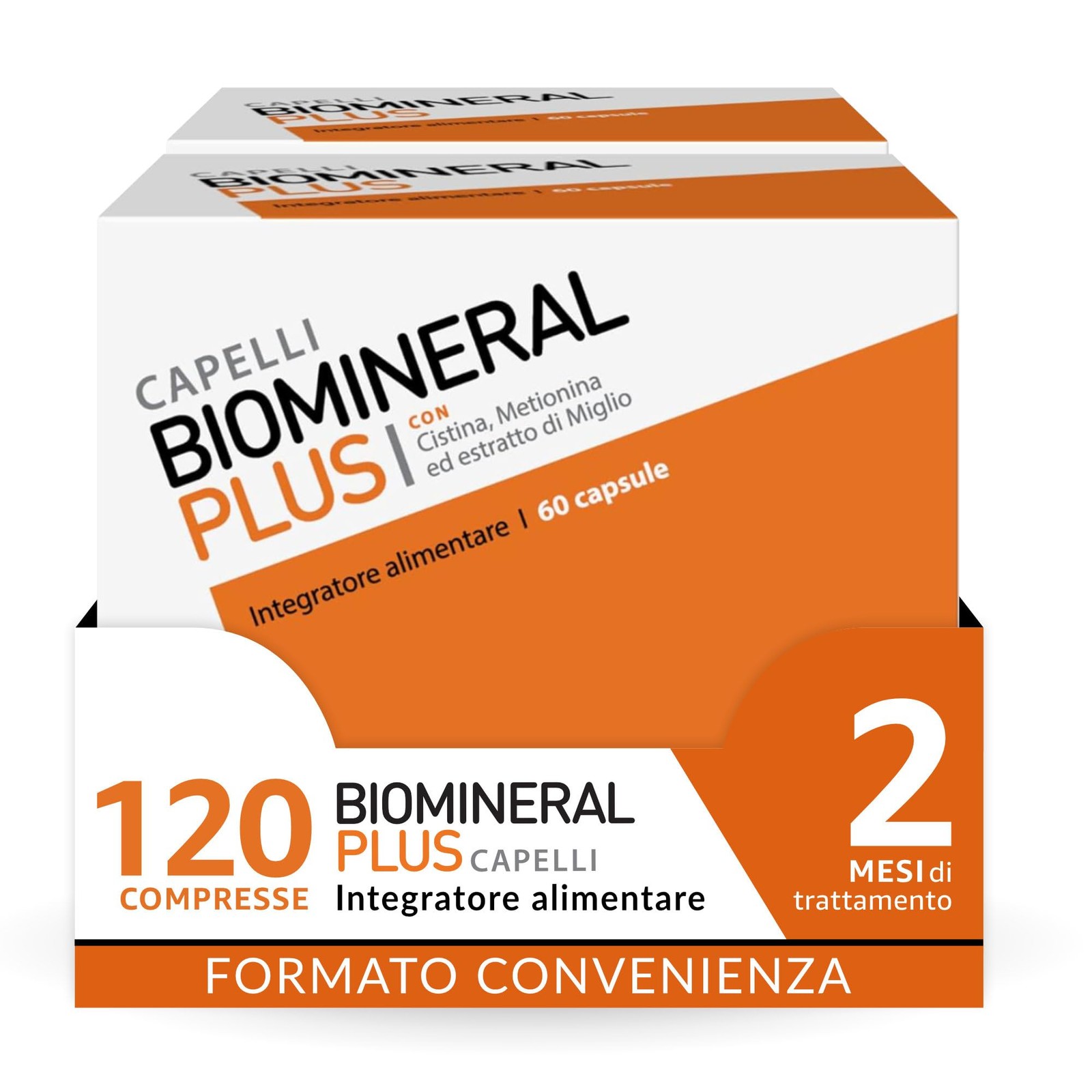 Biomineral Plus 120 Compresse: Integratore Capelli alla Cistina in Offerta
