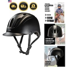 Sport 2.0 Injection Molded Horse Riding Helmet, Lightweight Adjustable Design...