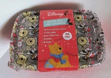 Winnie the Pooh CHRISTMAS 20 Piece Meal Prep Food Storage Containers 🆕🆓 Ship!