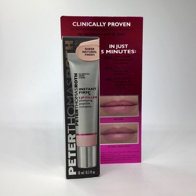 Peter Thomas Roth Instant Firm Lip Filler Plumping Peptide Complex .3 fl oz BNIB