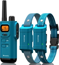 Dog Training Collar with Remote - 4000Ft Waterproof Dog Shock Collars 2 Dogs for