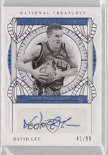 2020-21 National Treasures Timeless Talents Signatures 41/99 David Lee Auto 5l1