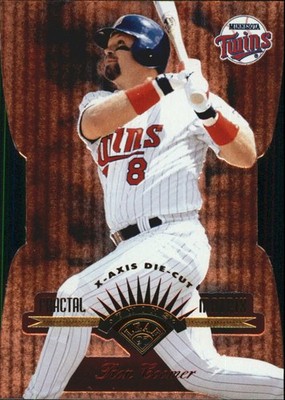 1997 Leaf Fractal Matrix Die Cuts #159 Ron Coomer BX - NM-MT