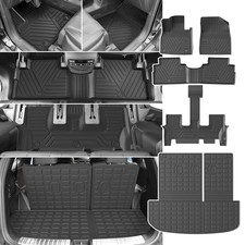7 8 Seats Floor Mat Cargo Mat Floor Liner Compatible with 2020-2025 Palisade