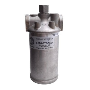 Hopewell FAS394DUB Single Cartridge Housing 4-7/8in Length, 1/2' NPT, Stainless