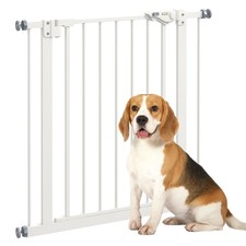 PawHut Adjustable Safety Gate - White, Refurbished