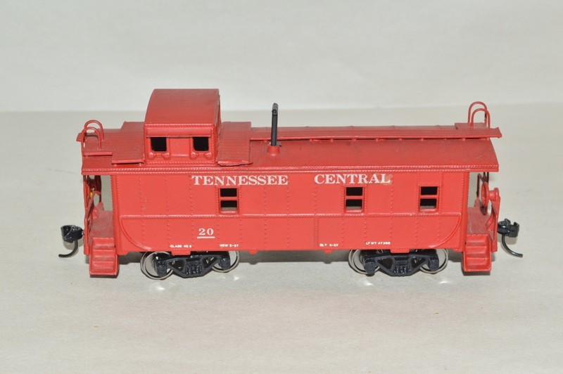 HO scale Athearn custom Tennessee Central RR cupola caboose car train MW KD's