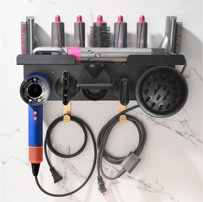 Upgraded 2-in-1 Holder Compatible with Dyson Airwrap and Hair Dryer, Suitable...