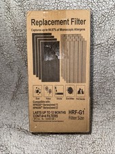 Filter G HEPA Replacement Filter HRF-G1: Premium HRF-G1/HRF-G2 Compatible HEPA Filters - 4-Pack for Honeywell Purifiers