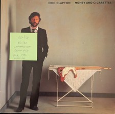 Eric Clapton Money & Cigarettes Vinyl Record LP VG+/VG 92-3773-1 1983