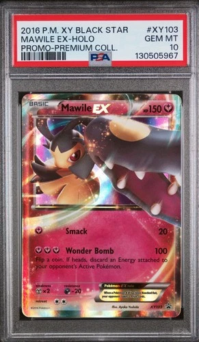 Pokemon Mawile EX XY103 Premium Collection Black Star Promo 2016 PSA 10 LOW POP4