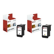2Pk LTS 240XL 241XL BK CL HY Compatible with Canon Pixma MG 2120 Ink Cartridge