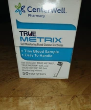True Metrix/Centerwell Blood Glucose Test Strips 100 ct -  EXP 1-22-26