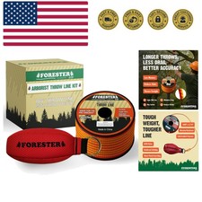 Arborist Throw Line Kit  Throw Weight  166ft Rope  Ultra Slick 100 Polyes...