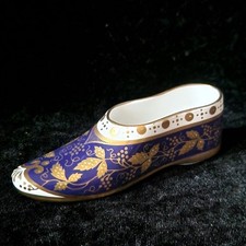 Charming Miniature Spode Shoe By Compton & Woodhouse