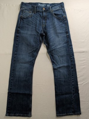 Wrangler Retro Slim Boot Mens Blue Jeans