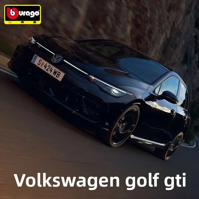Bimigo Modelo 1/64 Volkswagen Golf GTI Aleación Coche Modelo Juguete Colección Diecasts Foto 2 de 4