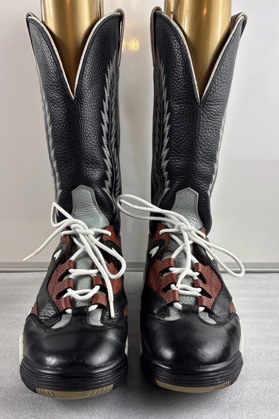 BOTAS VAQUERAS TENY LAMAS RODEO PAYASO ZAPATILLAS TONY 10.5D 10.5 D ZAPATILLAS