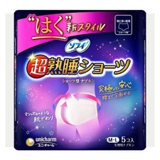 Unicharm Sofy Cho Jukusui M-L 87-100cm Sanitary Shorts 5pc