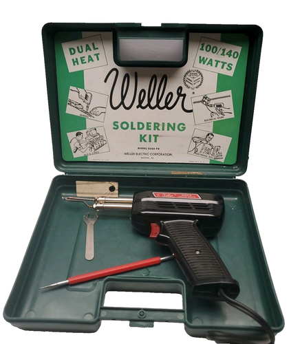 Weller 8200-N 100 140W Lötpistolenleuchte mit Koffer getestet