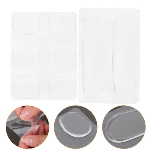 Juego de 2 hojas de almohadilla silenciadora de tambor accesorios almohadillas de silencio de gel
