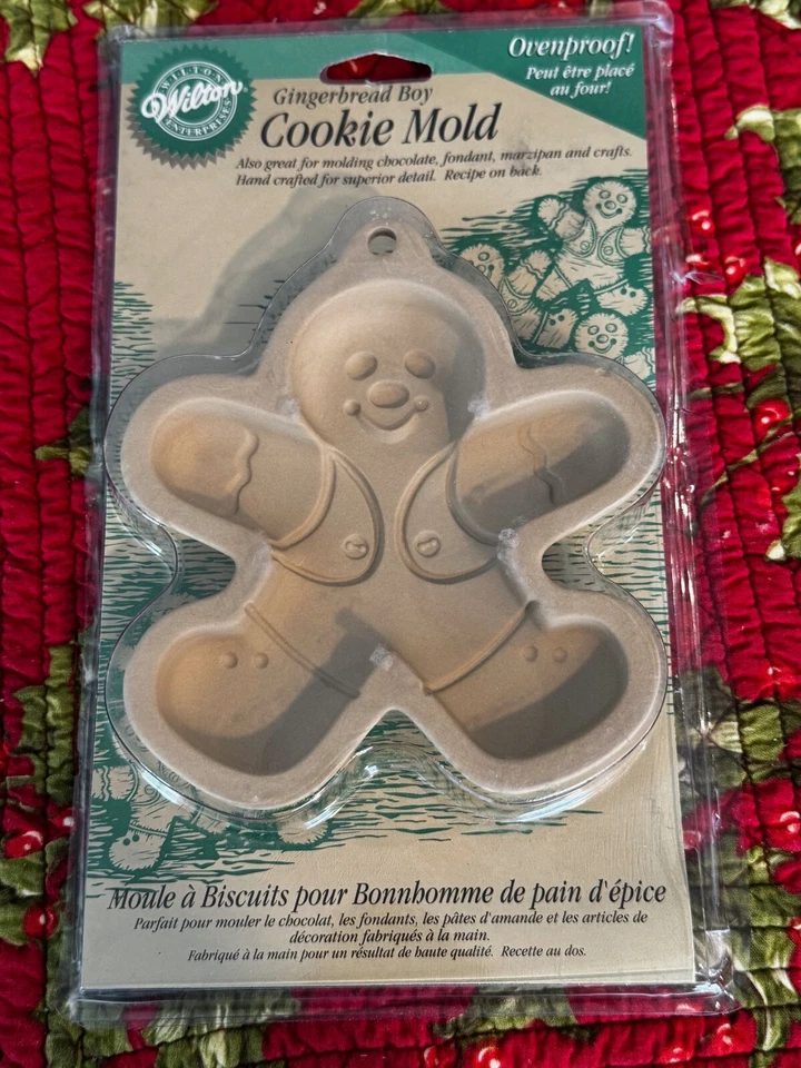 MOLDES PARA GALLETAS DE GRES WILTON CASCANUECES Y PAN DE JENGIBRE NIÑO DE COLECCIÓN ~ NAVIDAD Foto 2 de 4