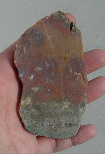 Ara Achat aus Mexiko Lapidarplatte T826 - Bild 8 von 10