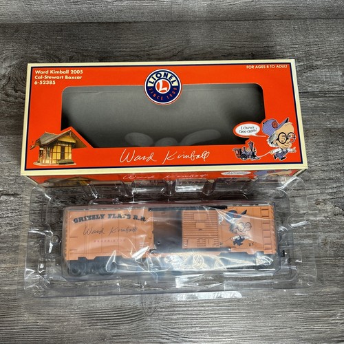 Lionel 6-52385 O Gauge Ward Kimball 2005 Cal-Stewart Boxcar LN/Box