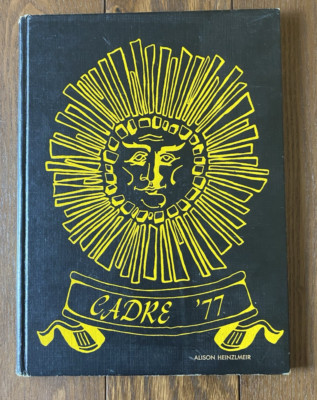 1977 Denny Jr High Yearbook Seattle Washington Cadre