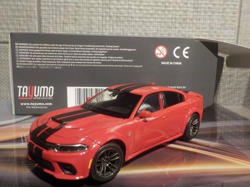Dodge Charger - Rojo escala 1/32, luces de trabajo, sonido del motor, modelo de coche. - Imagen 2 de 6