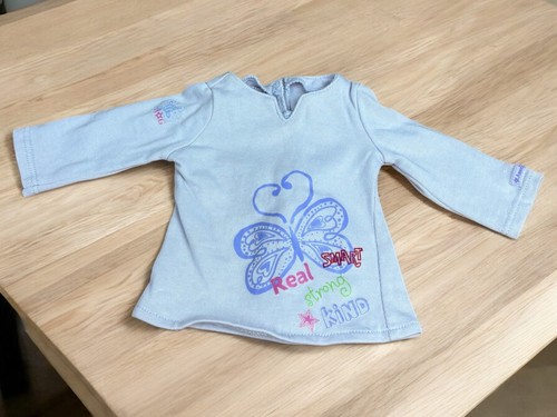 American Girl Puppe 2010 Real Meet Outfit-Shirt lila Jeans Schuhe etc. nicht mehr produziert - Bild 2 von 21