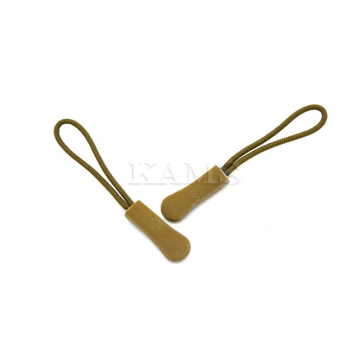 Zipper Pulls Cord Rope Ends Lock Zip Clip Buckle For Clothing/Bags - Picture 5 of 6