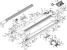 Controller scheda di controllo motore inferiore tapis roulant ProForm MFR-MC1618DLS o 411100