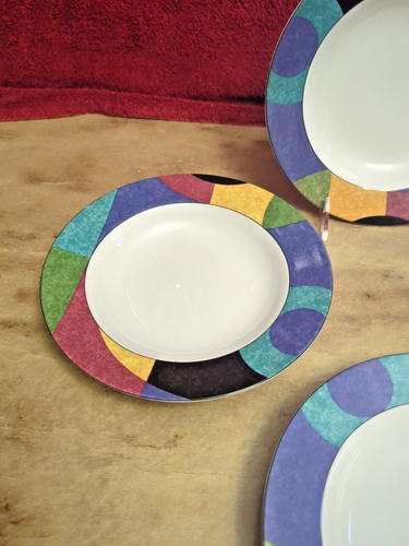 Mikasa California Porcelain Currents Bowls #5101 Set Of 4 Cereal Soup Salad - Picture 6 of 15
