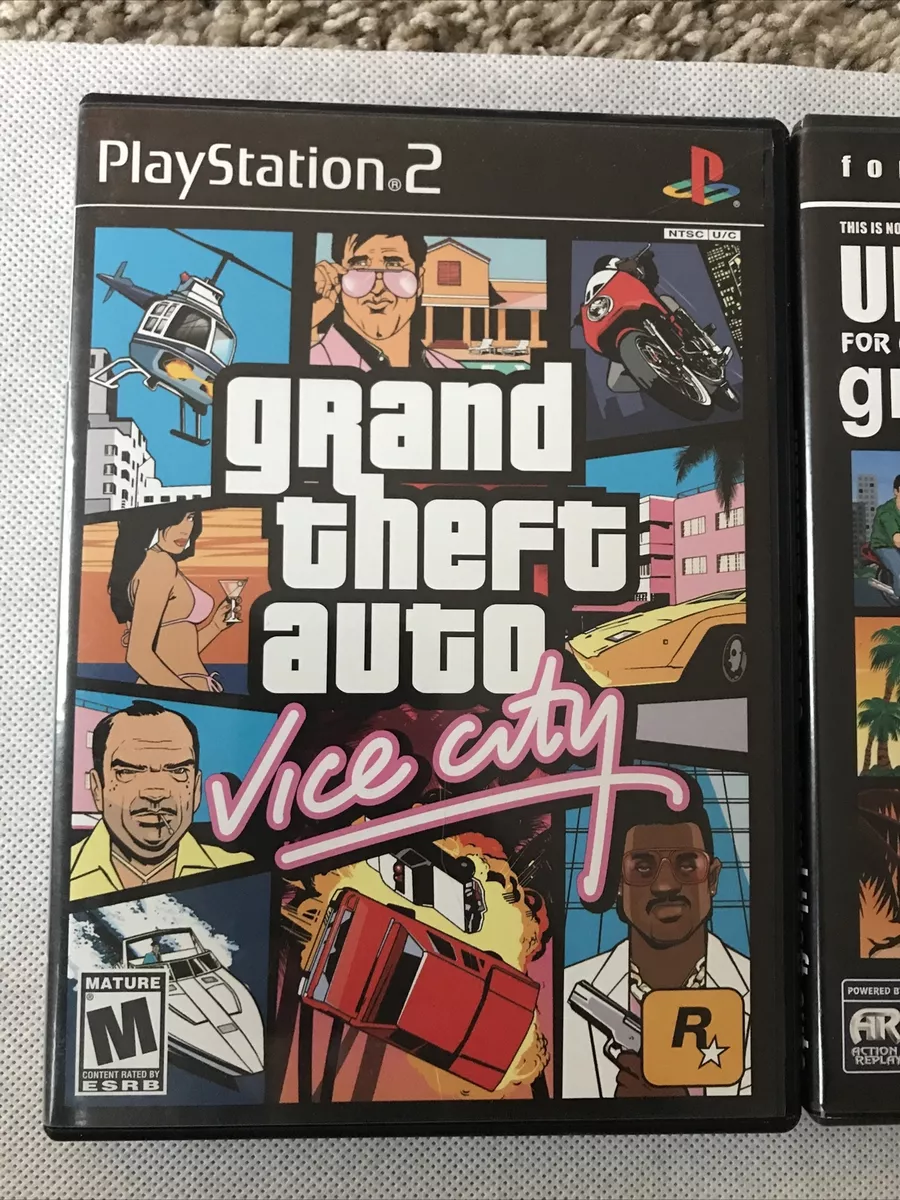 Grand Theft Auto Vice City [PS2] [USA] : rockstar games : Free