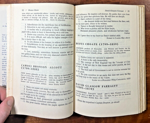 A Treasury of Great American Quotations - Charles Hurd - 1964 Vintage Book - Bild 14 von 18